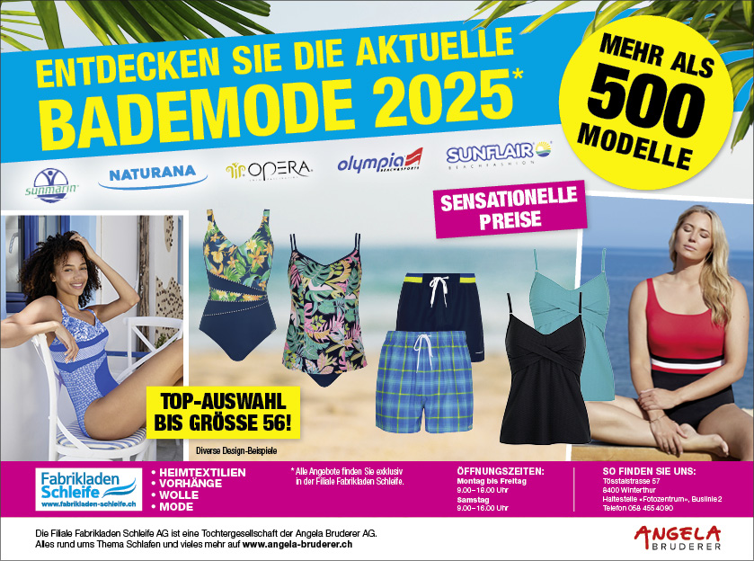Entdecken Sie die aktuelle Bademode 2025