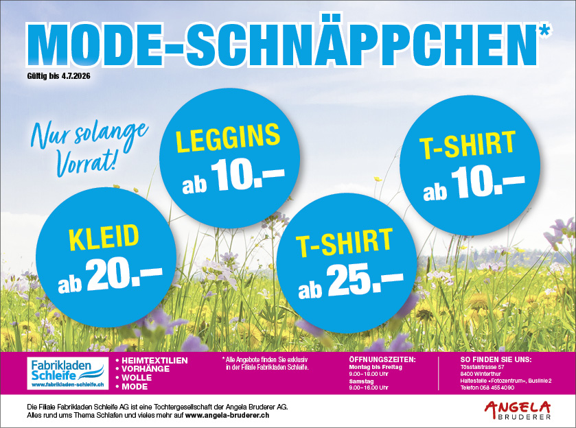 Mode-Schnäppchen